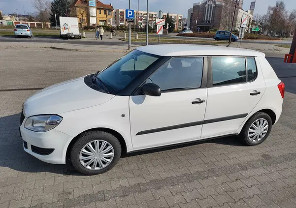 lubuskie Skoda Fabia cena 17300 przebieg: 77550, rok produkcji 2011 z Myślenice